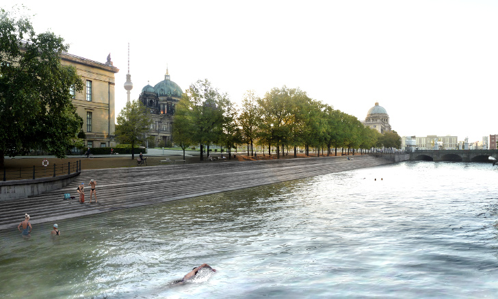 Flussbad Berlin Wants to Build an Enormous Natural Swimming Pool in the City’s River